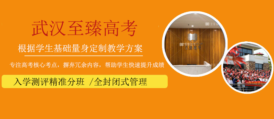 武汉至臻高考培训学校banner